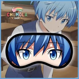 Bịt Mắt Ngủ Anime Assassination Classroom Koro Sensei Karma Nagisa Vải Mềm Co Giãn Thoải Mái Cosplay 5
