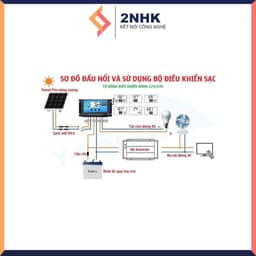 Bộ điều khiển sạc pin năng lượng mặt trời 30A/12v 24v, Đủ công suất sử dụng cho gia đình 3