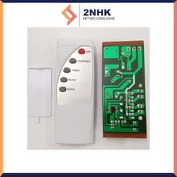 Bộ mạch điều khiển quạt từ xa - Quạt bàn Quạt cheo tường Dễ lắp đặt 7