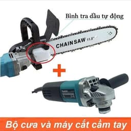 "Bộ chuyển đổi cưa xích tự động cao cấp cho máy mài cầm tay - Lưỡi cưa bền bỉ, hiệu suất cao" 1