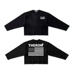 Áo Thun Tay Dài Long Sleeve Boxy,Áo Phông  Form Rộng Cổ Tròn Chữ Movement Unisex Nam Nữ Basic Cá Tính Dễ Phối Đồ 5