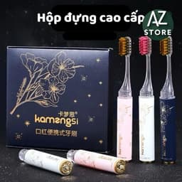 Set 3 bàn chải đánh răng gấp gọn, bàn chải đánh răng du lịch nhỏ gọn AZ STORE 1