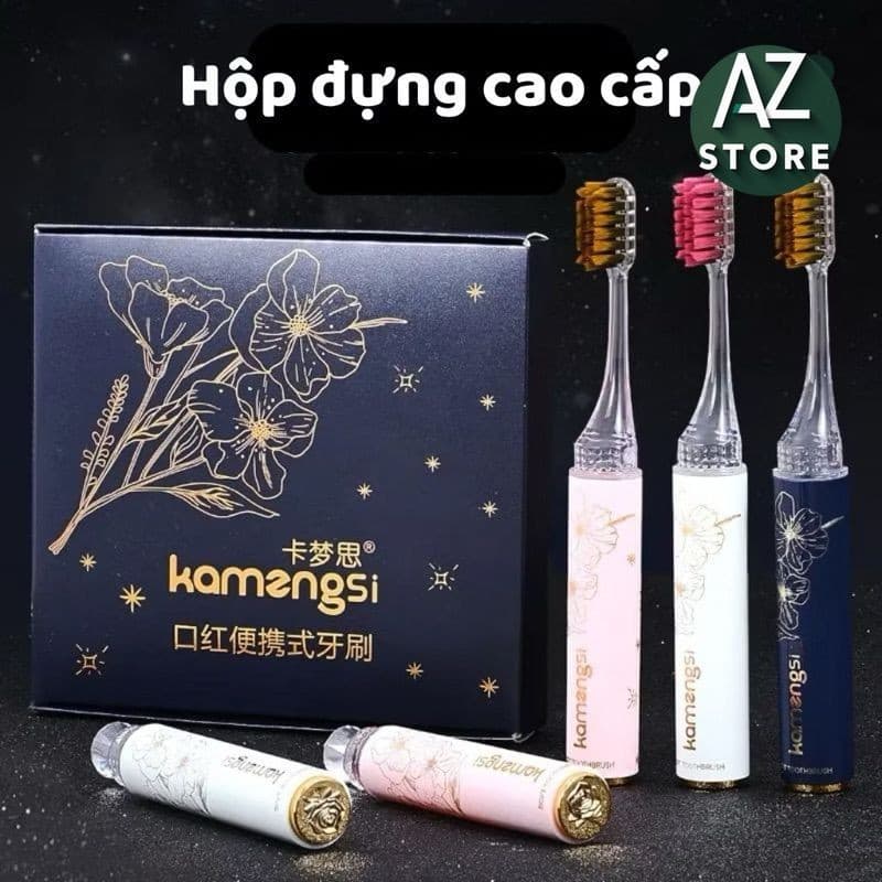 Set 3 bàn chải đánh răng gấp gọn, bàn chải đánh răng du lịch nhỏ gọn AZ STORE