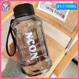 850 / 1000 / 1300ml Bình Nước Dung Tích Lớn Tập Gym Tập Thể Dục Bình Uống Cắm Trại Ngoài Trời Leo Núi Đi Bộ Đường Dài Thể Thao Thời Trang Ấm Siêu Tốc 9