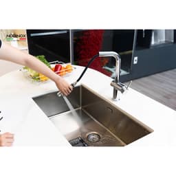 VÒI RỬA BÁT DÂY RÚT NOBINOX BIANCO NX601, BẢO HÀNH 5 NĂM 4