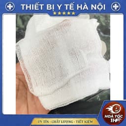 [Hộp 100 Miếng] Gạc Y Tế Phẫu Thuật Đắp Mặt Nạ An Lành 10cmx10cmx 6 Lớp 3