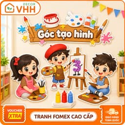 [Mẫu 2026] Tranh Góc STEAM Trang Trí Mầm Non Chất Liệu Fomex decor lớp học (MN0051) 8