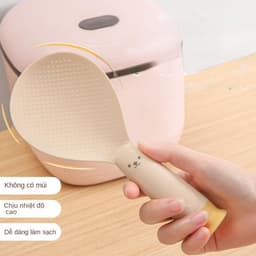Muôi Xới Cơm Chống Dính Đế Hít Dính Tự Đứng Chất Liệu Nhựa PP Không Mùi Chịu Nhiệt  VOICON-[TTA11] 6