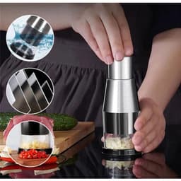 Dụng Cụ Băm Tỏi Ớt Gừng Bằng Inox 304 Tiện Dụng Cho Nhà Bếp VOICON-[PM66] Kích Thước 16x6x6 cm Trọng Lượng 140g 9