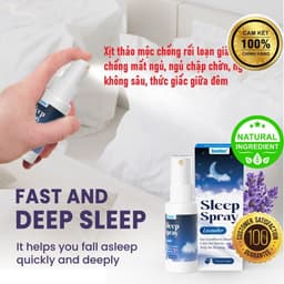 Xịt Thảo Mộc Thư Giãn Giấc Ngủ- Hỗ Trợ Giảm Căng Thẳng, Giúp Ngủ Ngon & Sâu Giấc_ZÁ SIÊU SỐC   1