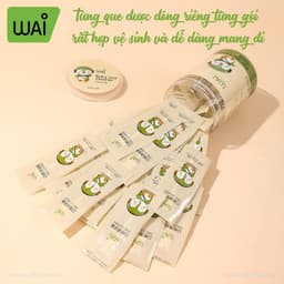 Que Tưa Lưỡi, Rơ Lưỡi Wai Cho Bé Từ 0-2 Tuổi Bông Kháng Khuẩn, Hộp 30 que - Timikid 3