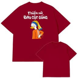 COD (Giao hàng trong 24 giờ)Sailwen.Áo Thun Thiếu Nữ Đau Cột Sống Hài Hước, Meme Văn Phòng Cotton Form rộng Nam Nữ 5