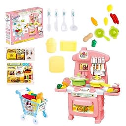 Bộ đồ chơi nấu ăn 88 chi tiết - set trò chơi bánh bao giúp bé thoả sức sáng tạo 5