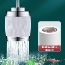 Vòi rửa bát lọc xoay 720 °, Đầu Vòi Hoa seᵰ Có Thể Xoay, 3 Chế Độ, Bộ Lọc Vòi Nước, Vòi Phun Nhà Bếp 6