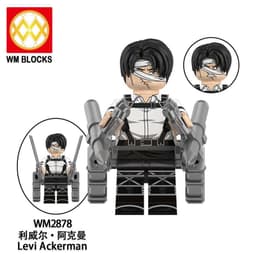 Minifigure Attack On Titan Đồ Chơi Lắp Ráp Mô hình Các Nhân Vật Truyện Tranh Attack on TiTan (WM6203) 5