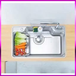 Chậu Rửa Bát Nobinox LIKEN NL792D | KT 83x50cm | HÀNG CHÍNH HÃNG 3