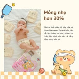 [Bản nâng cấp] Bỉm MAMOGOM Chính Hãng mẫu mới Dynamic Chun 4 Chiều, K Vết HằnCó Chứng Nhận Dermatest 7