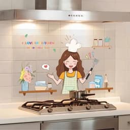 DT40 - 40x70cm Decal dán bếp chống dầu mỡ ( kích thước 40cm x 70cm). 5