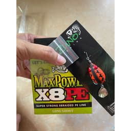 Combo Dây Dù PE X8 MAX POWER 100M + Mồi Chado Sấm Sét – Tặng 2m Leader + Khóa Link 4
