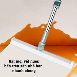 Chổi chà sàn nhà vệ sinh, Cây gạt nước, quét nhà tắm thông minh xoay 360 độ VOICON-[DA66] 7
