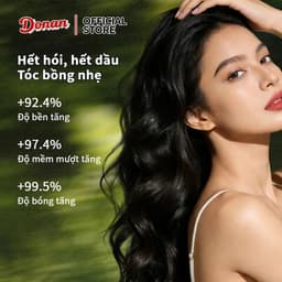 (Chính Hãng) (Hỏa Tốc) Dầu gội Donan thảo dược 2in1 Hà Thủ Ô, giảm gãy rụng, xà phòng 90g cho tóc khỏe đẹp. 4