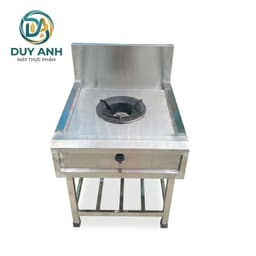Bếp Á 1 2 3 4 5 Họng, Bếp GaS  Công Nghiệp Inox Cao Cấp Đơn Đôi Inox Cao Cấp Có Van Xả Nước hàng công ty-Inox 304 4
