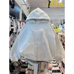 [ Rẻ vô địch ] Áo khoác nỉ form rộng tay bồng mũ hai lớp chữ GALIVE STUDIOU  -thuỷ thuý98 2