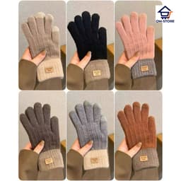 Găng tay len nam nữ cảm ứng Bao tay len cảm ứng sử dụng thuận tiện khi thao tác trên điện thoại QM-STORE 1