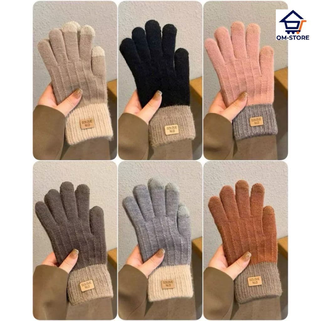 Găng tay len nam nữ cảm ứng Bao tay len cảm ứng sử dụng thuận tiện khi thao tác trên điện thoại QM-STORE