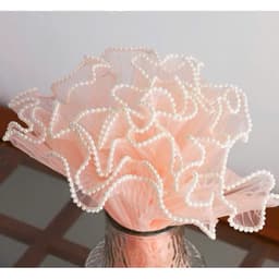 💎BÁN SỈ - 5 CUỘN Lưới Voan Sóng Ngọc Gợn Sóng Kiểu Hàn Quốc – Sang Chảnh Cho Mọi Bó Hoa 💐 2