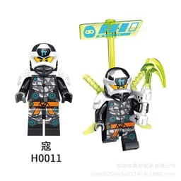 [IN LƯNG][2 Mặt]Mô Hình Lắp Ghép Ninjago season 12-Minifigures Ninjago Season 12 3