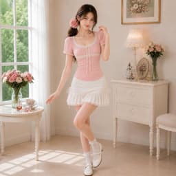 Áo thun nữ croptop viền ren phong cách tiểu thư chất thun tăm xinh đẹp  KD74 - Sam botique 3