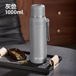 ​Bình Nước Giữ Nhiệt Inox 316 Dung Tích Lớn 600ml-1000ml Có Lưới Lọc Trà Dây Đeo Tiện Lợi  Dã Ngoại  VOICON-[CU22] 7