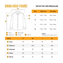 Áo Sơ Mi Nam Tay Dài ICON AM Workleisure Form Regular SMID0409 3