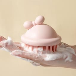Bàn Chải Gội Đầu Silicone Massage Da Đầu, Lược Gội Đầu Làm Sạch Tóc 5