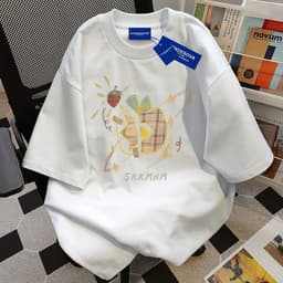 Áo Phông nữ Form rộng tay lỡ  chất cotton su-  sun time  mã tổng hợp M023 - thulinshop99 7