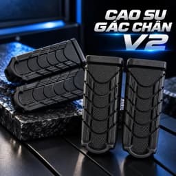 Cao Su Gác Chân Trước TPT - Phụ Kiện Xe Máy Chất Lượng Cao 1