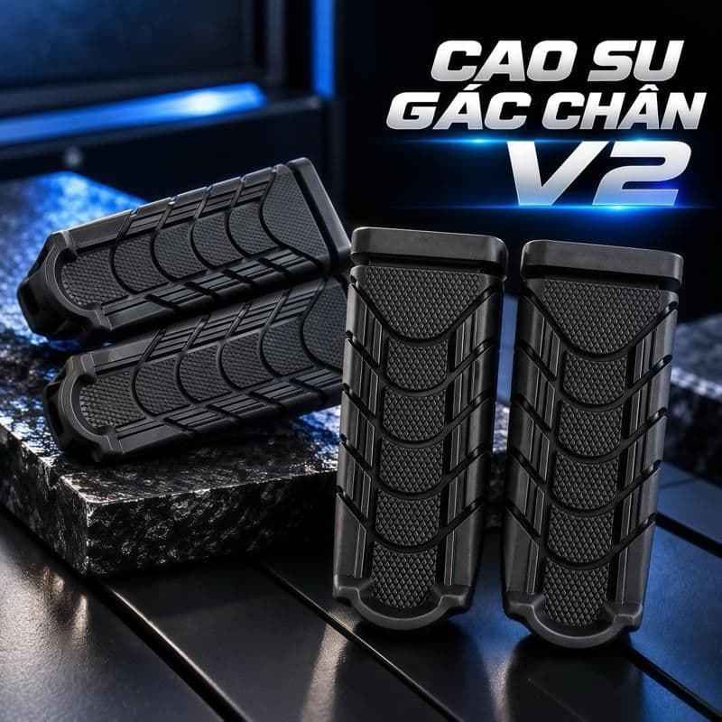 Cao Su Gác Chân Trước TPT - Phụ Kiện Xe Máy Chất Lượng Cao