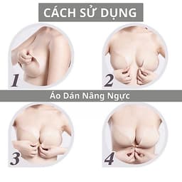 Áo Dán Nâng Ngực Kiểu Bàn Tay Cài Trước Thiết Kế Hình Vỏ Sò Độc Đáo Lê Ngọc 001 9