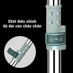 Chổi chà sàn nhà vệ sinh, Cây gạt nước, quét nhà tắm thông minh xoay 360 độ VOICON-[DA66] 6