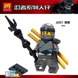 [IN LƯNG][2 Mặt]Đồ Chơi Lắp Ghép Nhân Vật Ninjago Phần 8-Minifigures Ninjago Seasson 8 3
