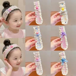 1 / 3 Ngọt Ngào Dễ Thương Cho Bé Nổ Stiers Bé Gái Công Chúa Tóc Hiện Vật Trẻ Em Mũ Đạo Cụ Chụp Ảnh 3