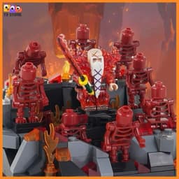 Minifigure Bleach Đồ Chơi Lắp Ráp Nhân Vật Anime Fire Billion Burial Formation (MOC1403) 1