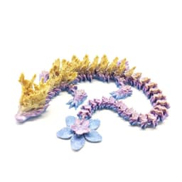 Đồ chơi 3d In Hoa Anh Đào Rồng Đồ Trang Trí Rồng Trung Quốc Khớp Di Chuyển Đồ Chơi Sáng Tạo Thủ Công Mẫu 8