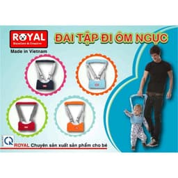 Đai tập đi Royal ôm ngực an toàn cho bé nhanh biết đi - Đai hổ trợ tập đi cho bé 4