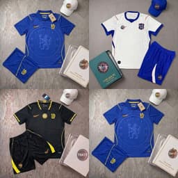 Bộ Quần Áo Bóng Đá CLB Chelsea Sân Nhà, Sân Khách.. 26/27 - Vải Polyester Gai Thái Cao Cấp 1