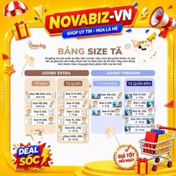 [2 Bịch Ko Quà] Bỉm Gooby Extra - Tã Bỉm Siêu Mềm Mại cho pé 2
