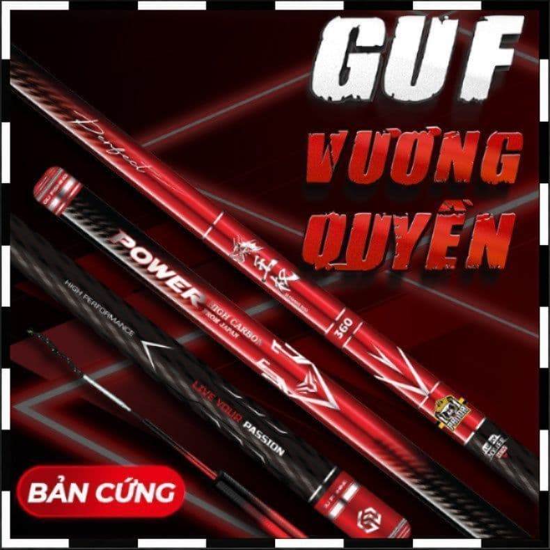 Cần Câu GUF S1 Vương Quyền Săn Hàng ( Bản Cứng )