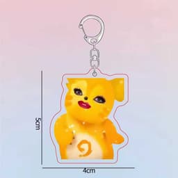 Móc Khóa Nailong Khủng Long  Meme Nhựa Acrylic Treo Balo-Qùa Tặng Bạn Bè 8