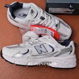 [GeekSneaker] Giày Sneaker cổ thấp Chạy bộ, tập Gym, PickleBall - 530Navy 8
